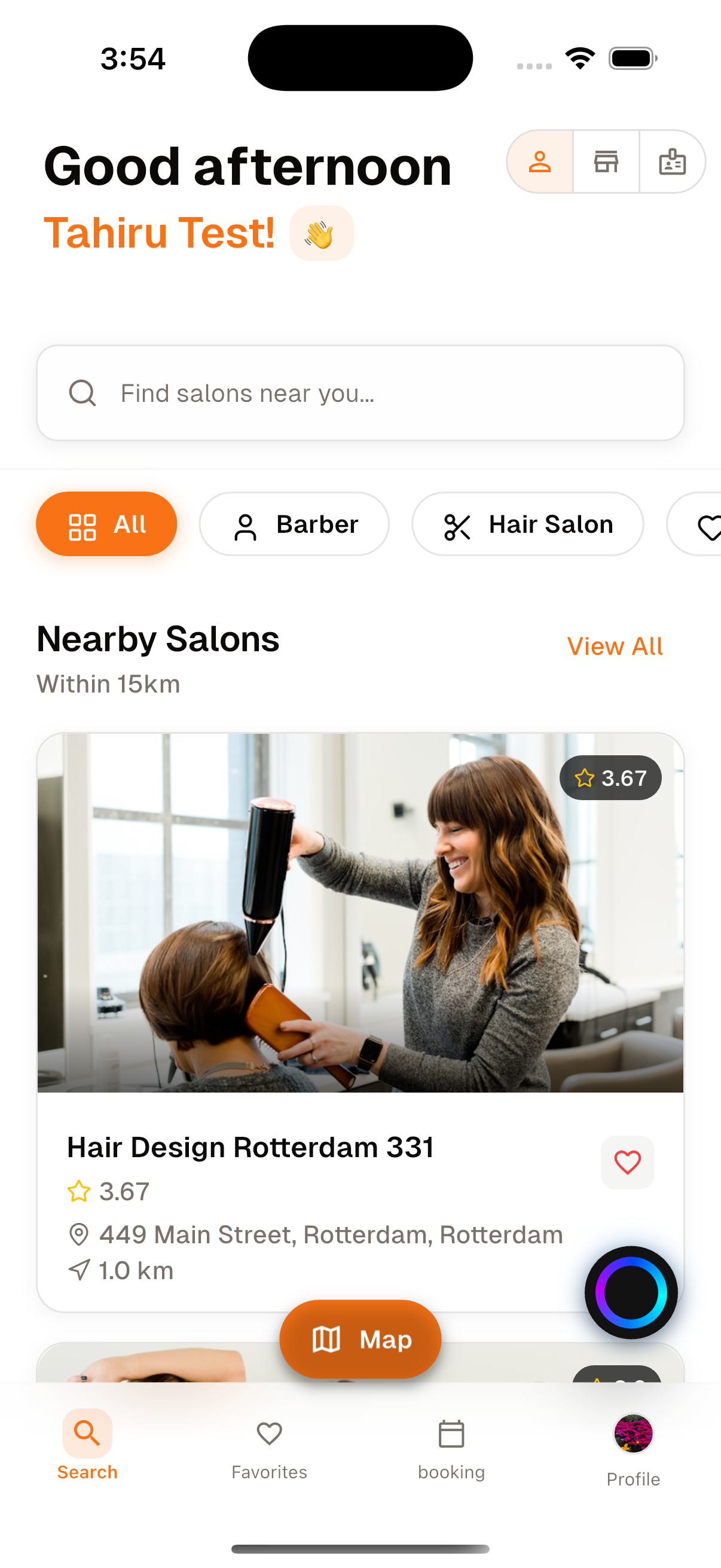 Client app